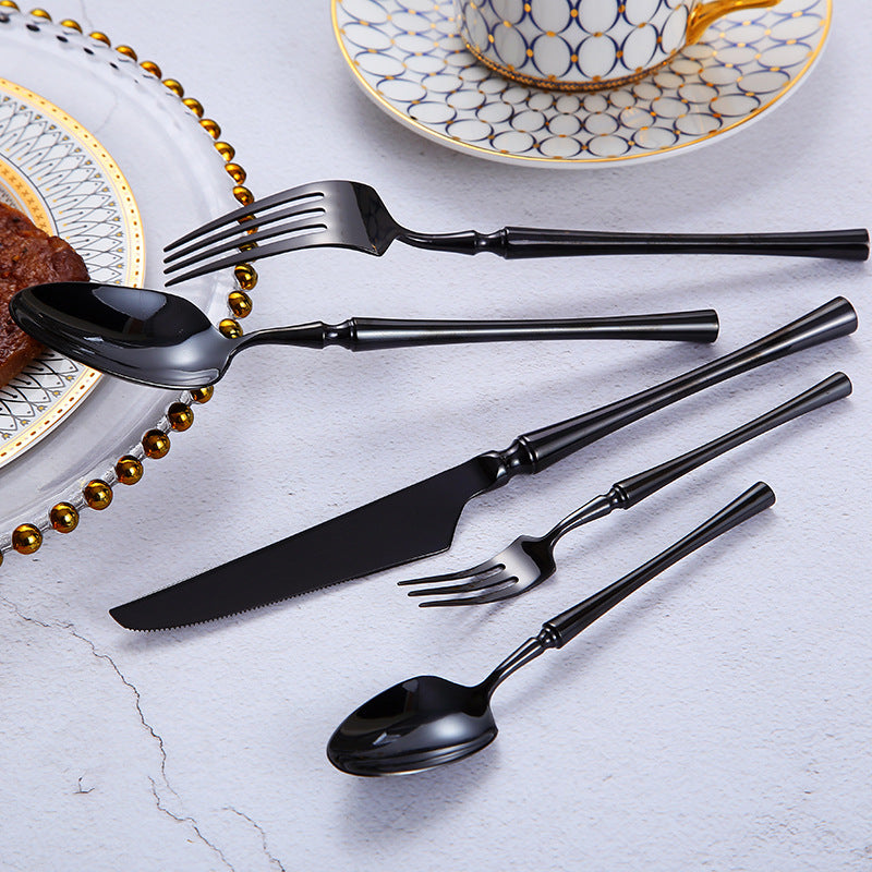 Fork Spoon Steak Cutlery Cutlery Four Piece Set