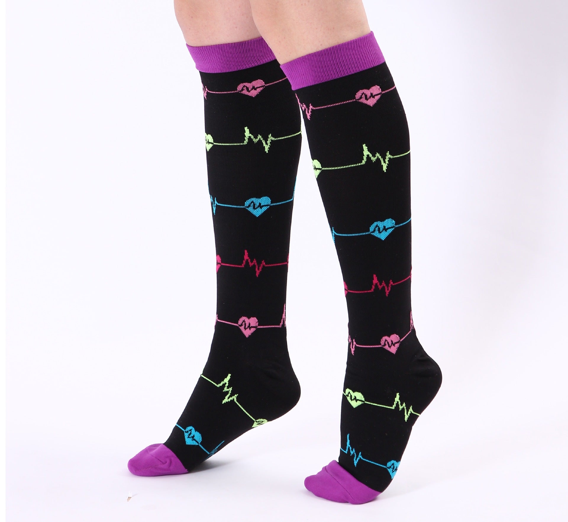 Breathable Outdoor Christmas Stockings Winter Autumn Stockings Nylon Compression Socks Magic