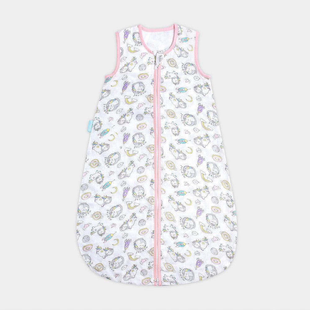 Baby Gauze Sleeping Bag Integrated Vest