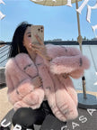 Whole Fur Fox Fur Coat Fashion