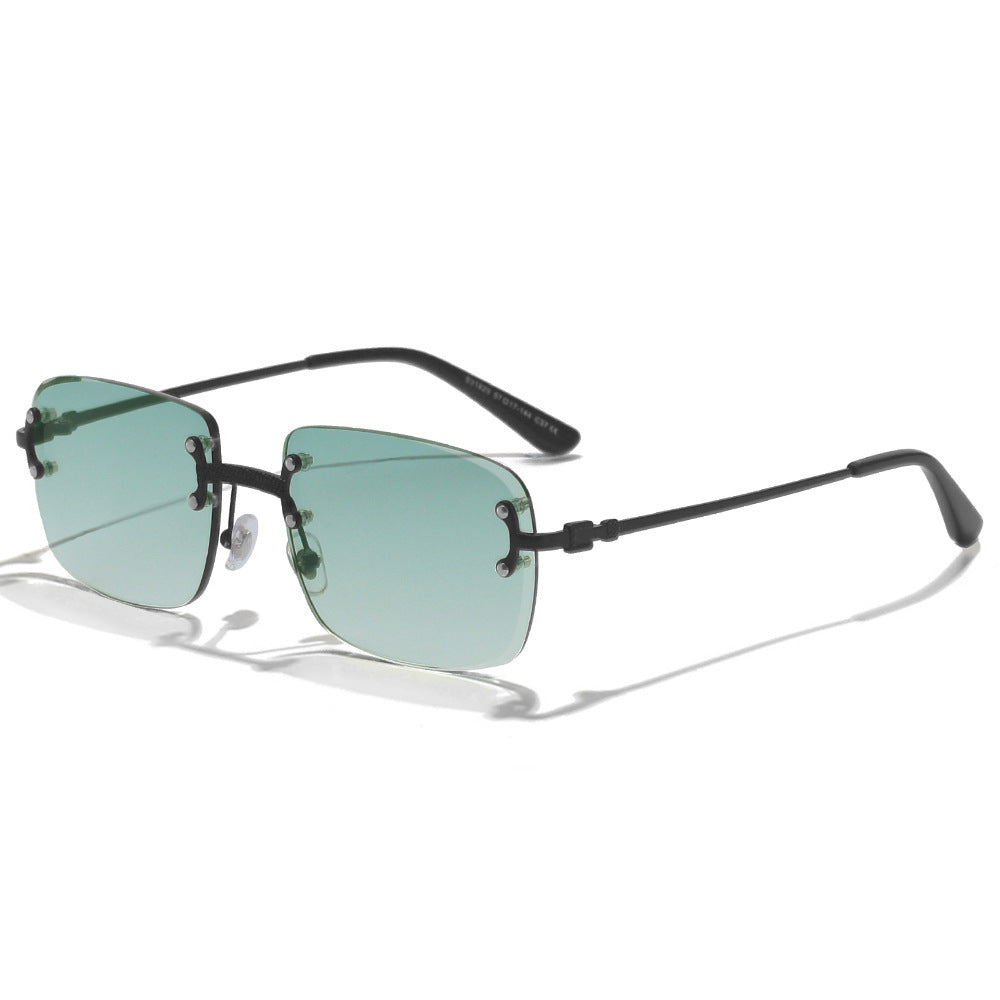 Delicate Wear Sunshade Metal Sunglasses