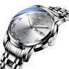 Men's Three Needle Business Steel Watch Quartz Watch