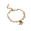 Baroque Freshwater Pearl Bee Bracelet Simple Personality