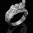 Fashion Men And Women Couple Ring Exaggerated