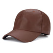 Baseball Cap women Hats For men fall Leather cap