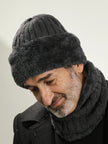 Woolen Hats For Middle-aged And Elderly Men In Winter Thicken Men's Knitted Hats For The Elderly