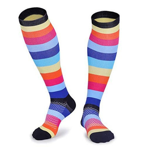 Color pressure socks