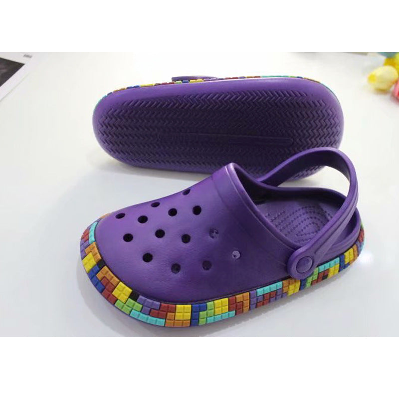 Sandals Breathable Hollow Garden Shoes Light Jelly Shoes