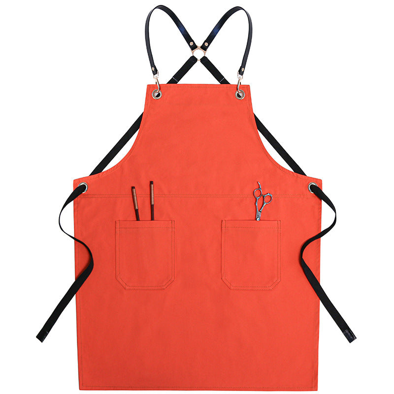 Apron Print Denim Kitchen Cooking Overalls Alpscommerce