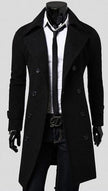 Men Long Trench Coat