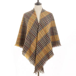 Cashmere triangle scarf