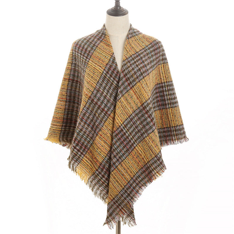 Cashmere triangle scarf