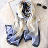 All-Match Spring, Autumn And Winter Silk Scarf Women Thin Scarf