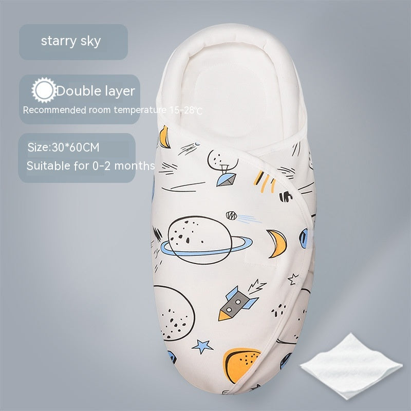 Sleeping Bag Pure Cotton Spring And Summer Thin Baby Anti-startle Sleeping