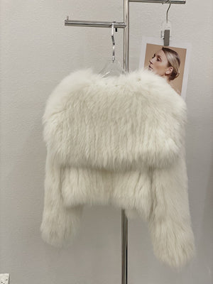 Women's Fur Young Coat Lapel