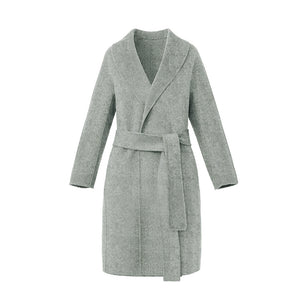 Long woolen coat