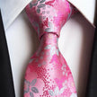 Tie New Paisley Polyester Men's Big Flower Tie Suit Wedding Best Man Tie Formal Wear