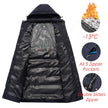 New Plus Long Warm Thick Hood Parkas Jacket