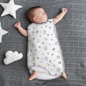 Cotton Gauze Sleeveless Vest Newborn Children's Sleeping Bag