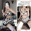 Underwear Female Pure Desire Cow Maid Uniform Temptation Bed Passion Cute Suit