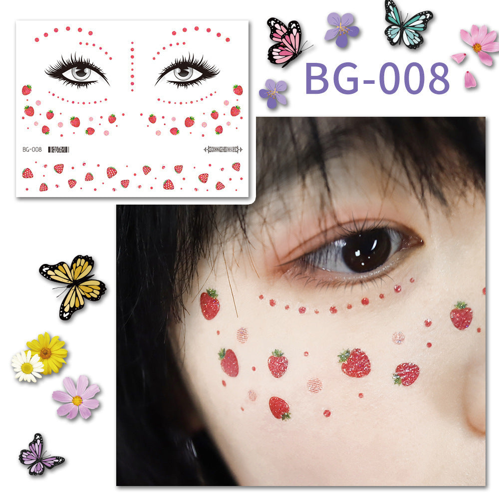 Butterfly Wing Tattoo Stickers And Accessories