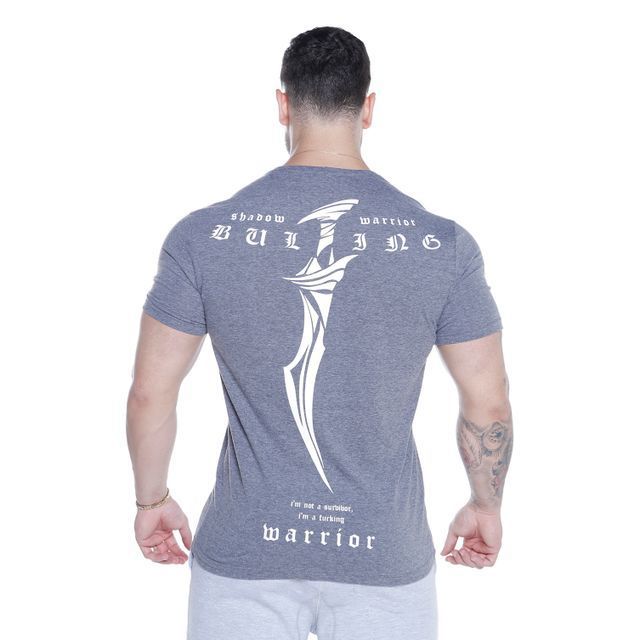 Round neck fitness sports T-shirt