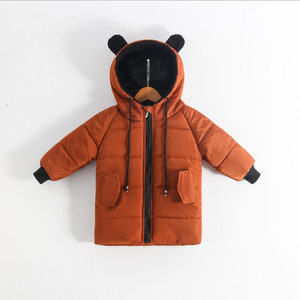 Baby plus cotton down coat