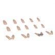 Fake Fairy Long Wearing Armor Breaking Diamond Butterfly Nail Stickers