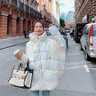 Disposable Colorful Cotton Coat Women Korean Cotton Coat