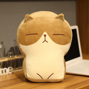 Cartoon toast cat plush toy