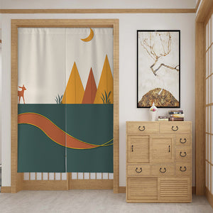 Custom Fabric Door Curtain Partition Curtain