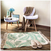 Woven household tassel carpet