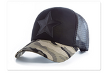 Pentagram Baseball Cap Camouflage Sun Hat