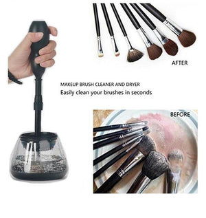 Professional Electric Auto Make Up Brushes Washing Tool Dry in Seconds Protect Bristle