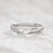 Unexpectedly Encounter Couple Adjustable Ring In Sterling Silver For Simplicity