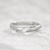 Unexpectedly Encounter Couple Adjustable Ring In Sterling Silver For Simplicity