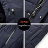 New Plus Long Warm Thick Hood Parkas Jacket