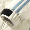 Youth White Warm Casual All-match Trend Cotton Coat Men