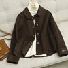 Double-sided Woolen Coat Women Short Short Woolen Coat Women