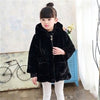 Plush Padded Children's Clothing Girls Wool Sweater Coat