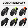 Full Finger Racing Hard Shell Touch Screen Gloves Outdoor Cycling Gloves