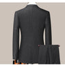 Men's Striped Suit Business Professional Formal Wear