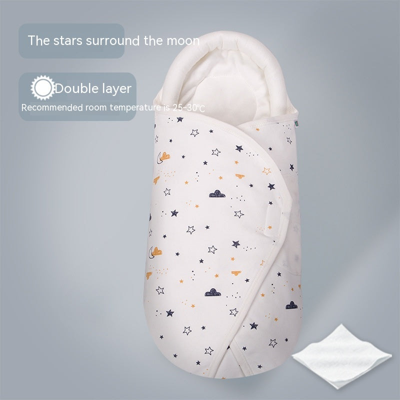 Sleeping Bag Pure Cotton Spring And Summer Thin Baby Anti-startle Sleeping