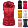 Women's Warm Vest Hooded Vest Cotton-padded Jacket