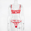 Lace Chest-wrapped See-through Underwear