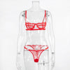 Lace Chest-wrapped See-through Underwear