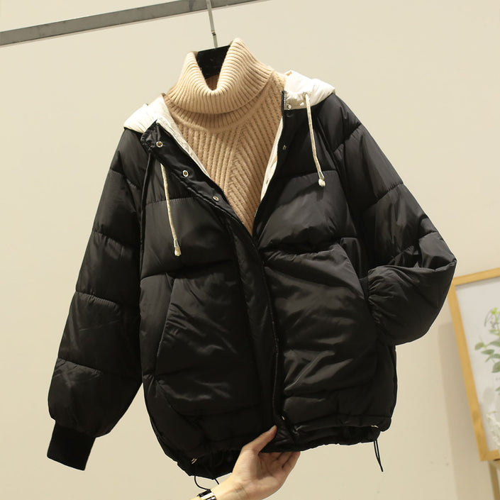 New Down Jacket Hooded Warm Jacket Casual