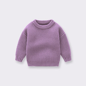 Baby Sweater Warm Loose Knit Coat