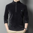 Fleece-lined Breathable Casual Sweatshirt Trendy Comfortable Long Sleeve Knitted Sweater