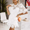 Street Style Hipster Lace Slim Fit Fashion Dress Women